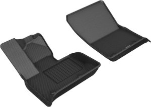 Mercedes-Benz Amg G63 Floor Mats - Front - 3D MAXpider - Kagu - Black - `19-`23 Mercedes-Benz Amg G63 Floor Mats - Front - 3D MAXpider - Kagu - Black - `19-`23